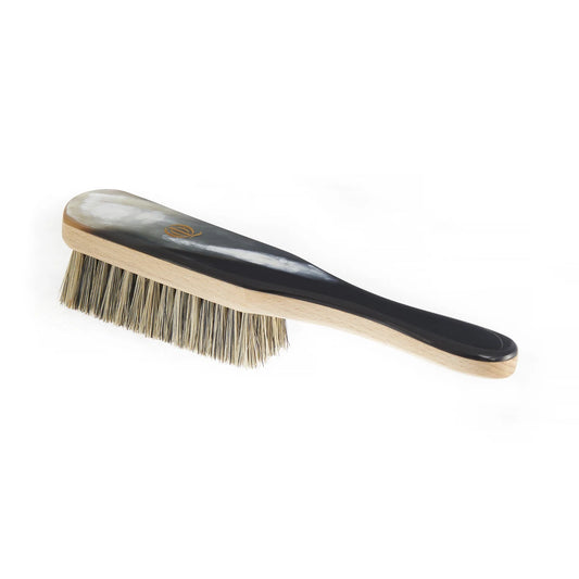 QOT Clothes Brush in Horn with Handle