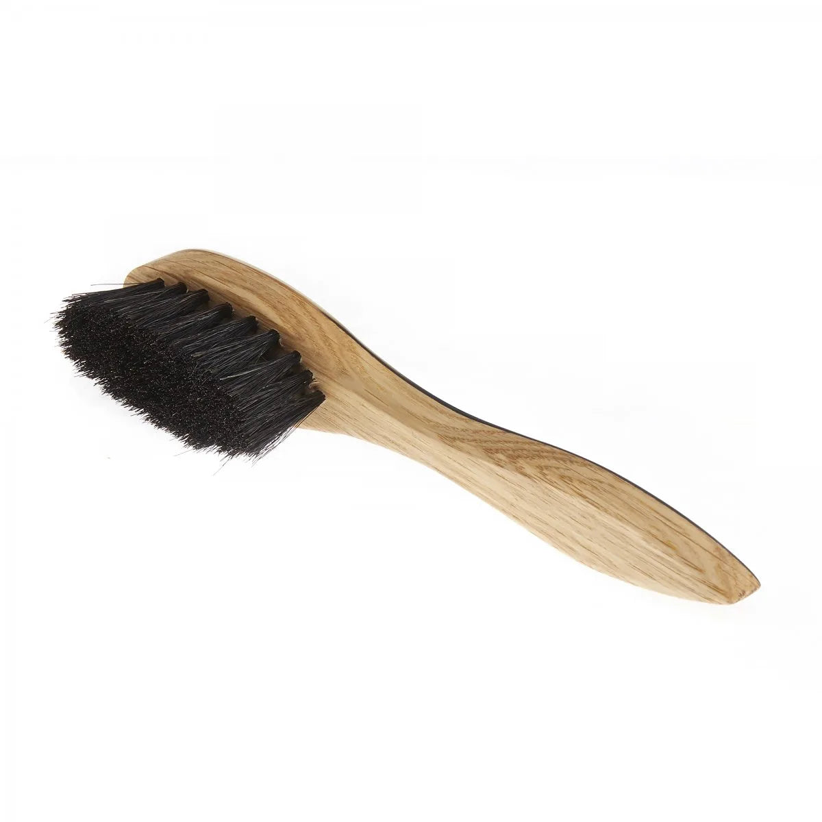 QOT Dark Shoe Cream Brush in Horn