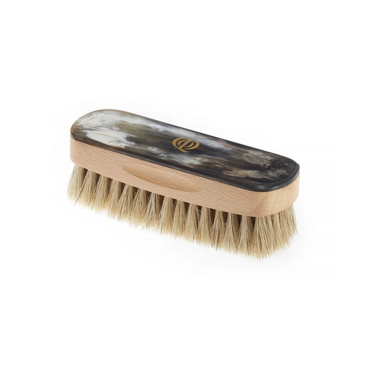 QOT Light Shoe Brush in Horn – Small