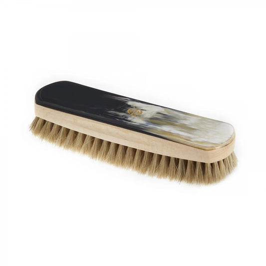 QOT Light Shoe Brush in Horn – Large